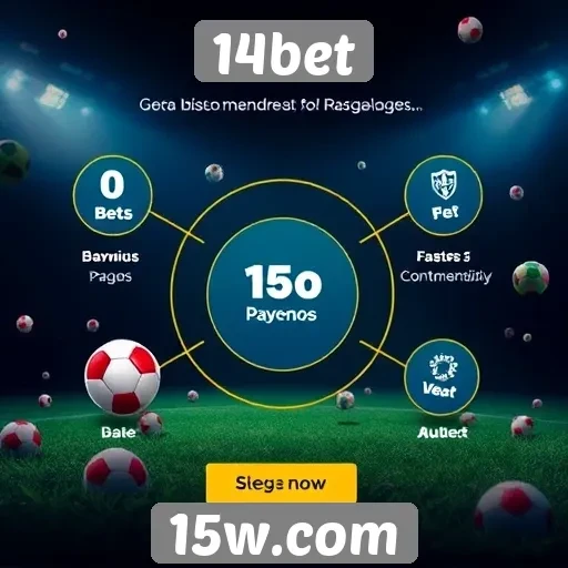 Novo sistema de bônus no 14bet atrai jogadores