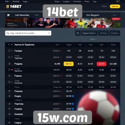 Apostas esportivas em alta no 14bet